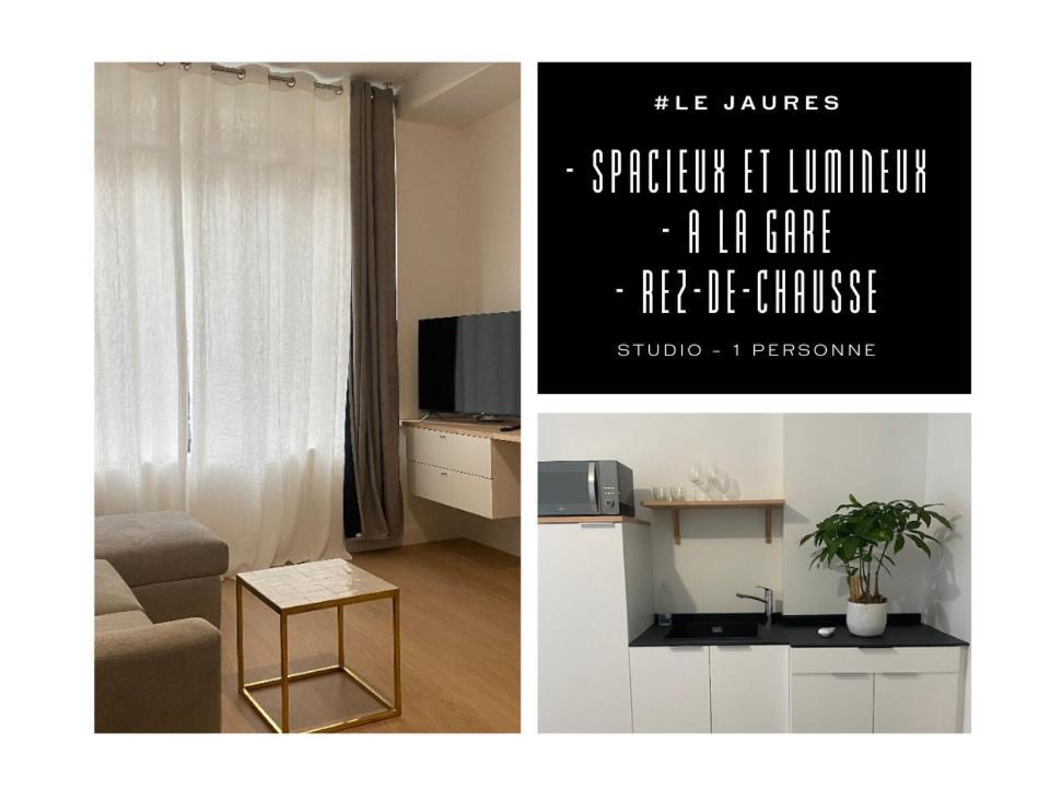 #Le Jaures - Studio A La Gare - Neuf Et Lumineux Брив ла Гайард Екстериор снимка